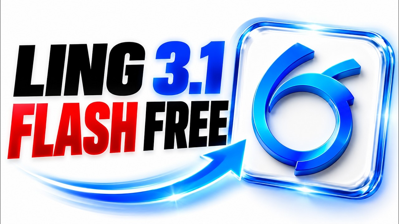 video thumbnail for 'Ling 3.1 Flash is INSANE (FREE!) 🤯'