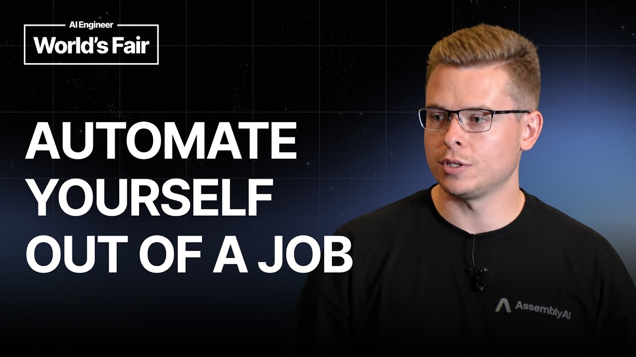 video thumbnail for 'We Built an AI Support Agent That Resolves 80% of Tickets — AssemblyAI'