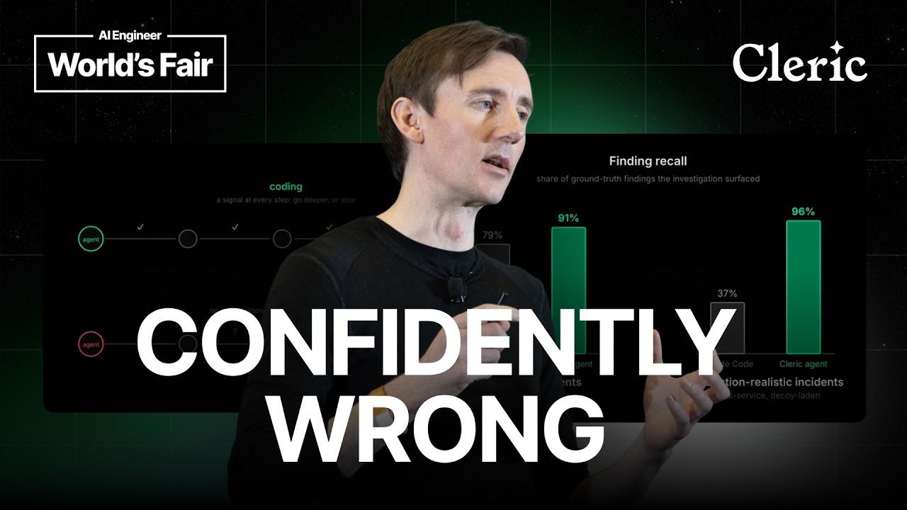 video thumbnail for 'Your AI Agent Is Confidently Wrong About Production — Willem Pienaar, Cleric'