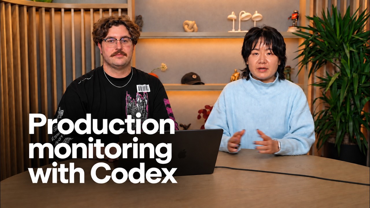 video thumbnail for 'Production Monitoring with Codex: Grafana, Kubernetes, & Security'