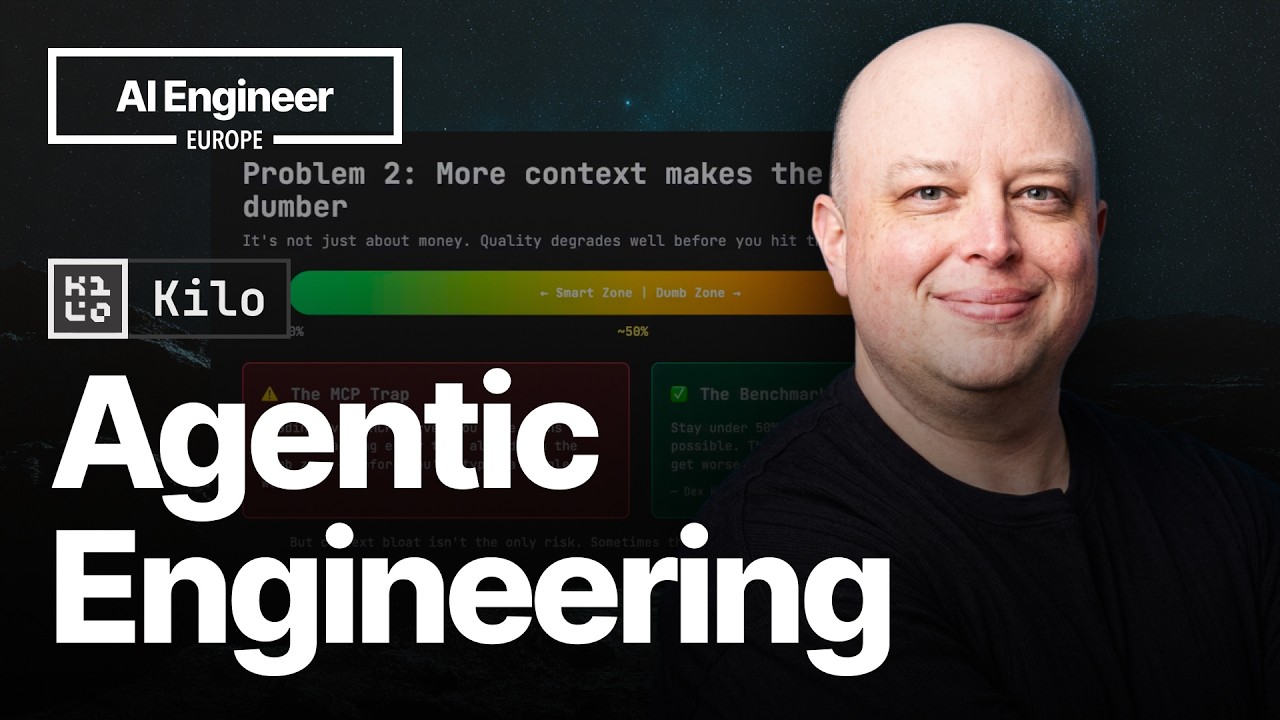 video thumbnail for 'Agentic Engineering: Working With AI, Not Just Using It — Brendan O'Leary'